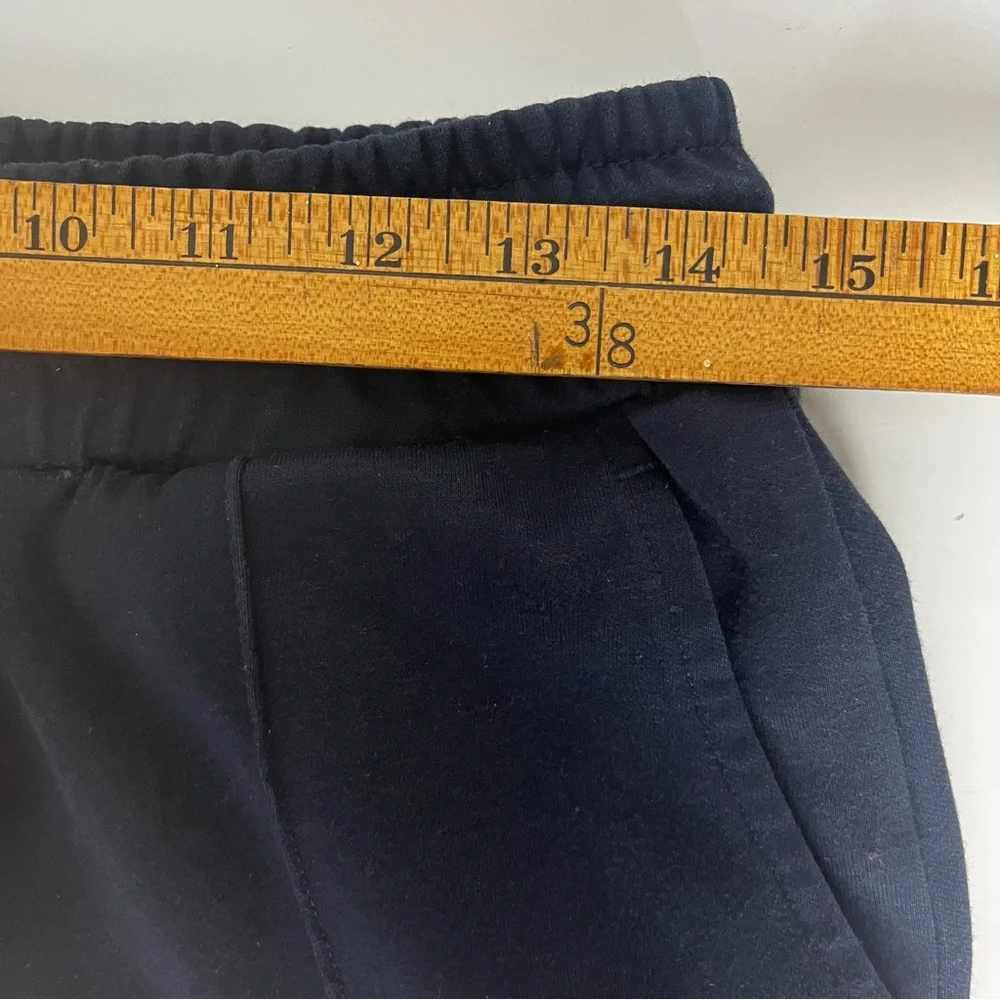 Puma x AMI Paris Navy Track Pants Zip Ankle Drawstring Joggers Womens L - Picture 11 of 14